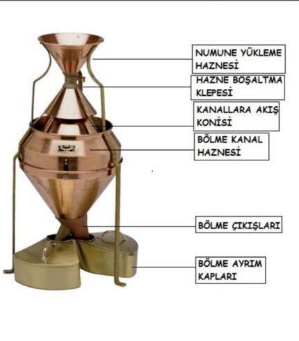 KONİK BAKIR NUMUNE BÖLÜCÜ